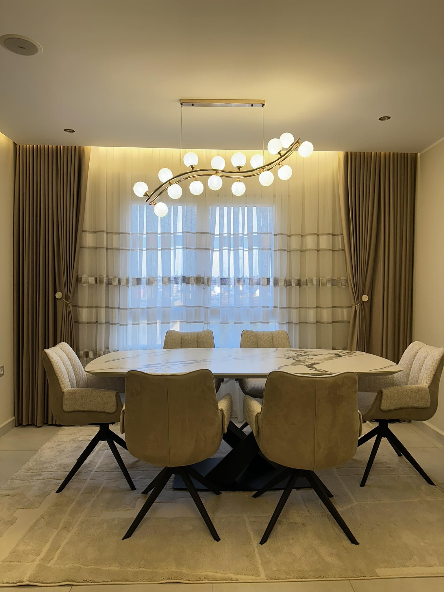 Notre travail - Rideaux sur mesure